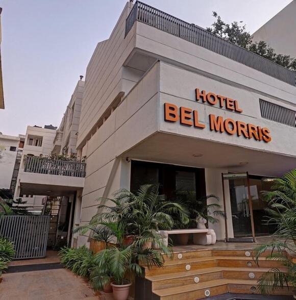 Hotel Bel Morris Új-Delhi Kültér fotó